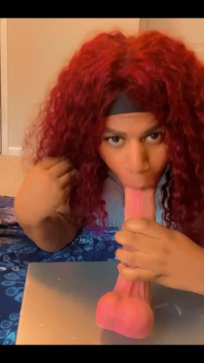 Sucking Big White Toy