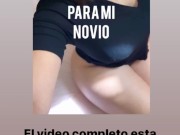 Videollamada para mi novio, sex cam Y striptease en cuarentena , sexy videollamada