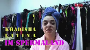 Khadisha Latina Banged in Cum Land Gangbang