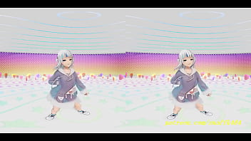 VR180 mmd Gura Dance 3d hololive Hentai