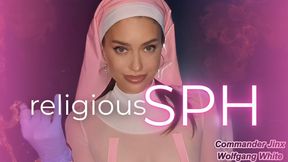 HOT nun humiliates priest with SPH (POV)