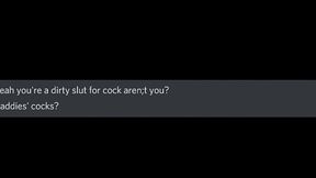 My Friend_ a Sissy fag Moaning for roomate on Discord