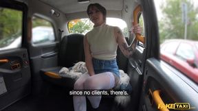 Sex Taxi Vile Vixen gets bent over the taxi bonnet and fucked hard in her wet dripping pussy