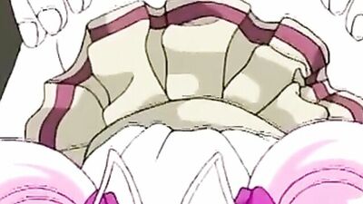 Watch this anime porn with a fat cock stretching her pussy in real life