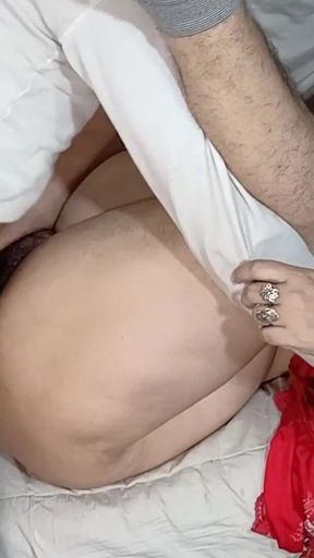 Indian Step Son Fucks Muslim Step Mother's Hairy Pussy