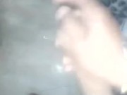 En el baño