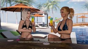 Shared Desires: Sexy Hotwives Topless on the Beach - Episode 2