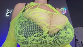 BBC Worship Dick Rating with JOI Cumshot on Tits