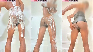 *PREMIUM* Massive Asshole in Mini Skirt with Shower - DJ ButtPussy