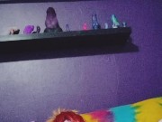 horny ftm fucking himself and begging for cock