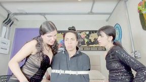 FIGHT TO SURVIVE WITH THESE 4 HANDS PUNISHING YOU - BY BABE QND QWEEN - CLIP 1