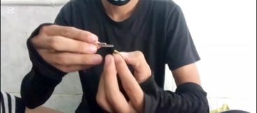 Testing my new chastity cage