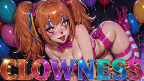 Carnival Captive: Clown Mistress Playtime - Ribbon Binding, Face-Smothering, Tickling Torment & Explosive Release