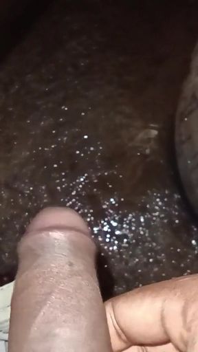 An Indian boy today feel horney and he went his bathroom then he started masterbating   Clip 1