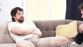 Edward Terrant & Ryan Jacobs embracing the tension of their stepdads