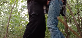 Me and my neighbor masturbate in the forest so that no one knows that we are lesbians - IkaSmokS