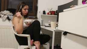 Farting While Eating at My Desk