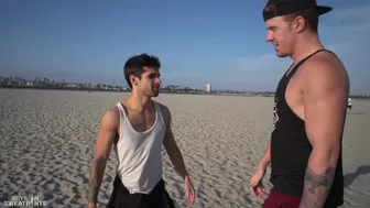 JJ Knight returns for a sweaty bareback session with Ty Mitchell