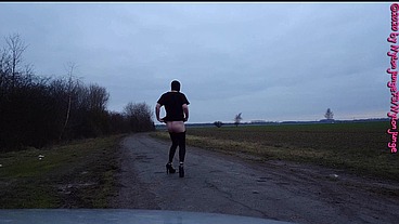 Geile Heels im Auto anziehen ** Outdoor Fun **