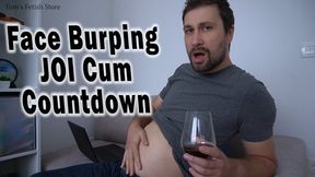 Face Burping JOI Cum Countdown 1080p - Smelly Burps In Your Face Until You Cum - Toms Fetish Store