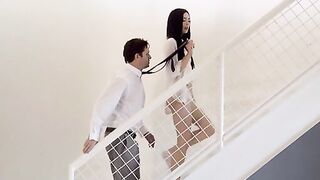 Thin bae Marley Brinx is feeling vulgar as she caresses her own bottom. When she realizes that she's alone in