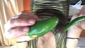 pierced slavedick hot peppers