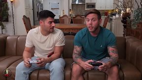 TWO COCKS, ONE SLUT, SLOPPY BJ, DEEPTHROAT, DEEP FUCKING AND FACIAL