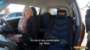 Married Couple Rekindle Passion in a Steamy Car Encounter with Amber Jayne