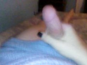 Trap in over sized sweater jerking off