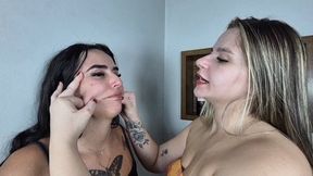 MAKING SILLY FACES AT MY TRAITOROUS FRIEND - BY GABRIELA BLOND - clip 2