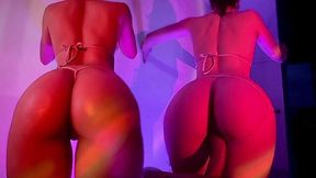 My Hot Colombian Neighbor Grinds on My Big Cock