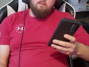 Gaymer Strokes One Out