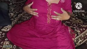 Amrita aunty ko raat me jor se pela