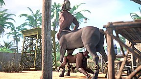 Man With Equine Dong Gets Centaur