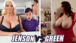Corrida – video hardcore de las MILFs tetonas y PAWG Alura Jenson y Maggie Green folladas por
