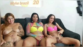 festa no salao com muitas mulhers gostosas carnaval 2024