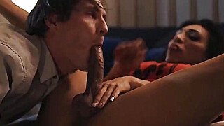 Horny Transbabe Jessy Dubai enjoys the way dude sucks her shecock