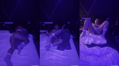 Husband walks in on his hot cheating wife masturbating alone