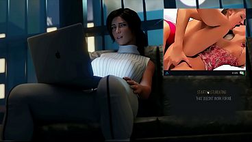 CROFT Adventures [ Hentai Game Parody ] Ep.8 LIBRARIAN CAUGHT doing BDSM SLAVE online !