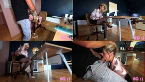 Cum In High Heels And Deepthroat Face Fuck_4K