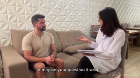 Therapy Session Dr. Julia Helps You Finally to Cum