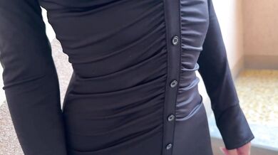 My NEW COLLEAGUE comes to WORK WITHOUT PANTIES on her FIRST DAY