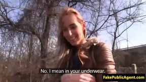 euro cumswallows during fake casting
