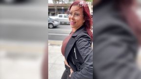 Big Ass Redhead Alexis Fawx Gives Sloppy BJ Before Getting Fucked