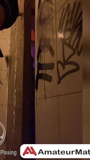 Watched While Pissing in the Toilets of a Bar...