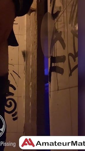 Watched While Pissing in the Toilets of a Bar...
