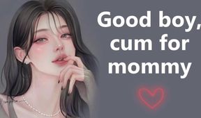 Friend makes shy boy get Mommys good boy JOI praise kink