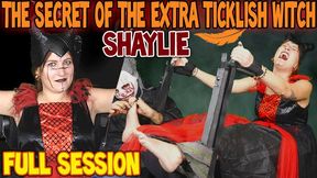 THE SECRET OF THE EXTRA TICKLISH WITCH SHAYLIE : FULL SESSION - FULL HD MP4
