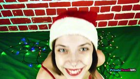 russian couple have amateur sex on christmas eve