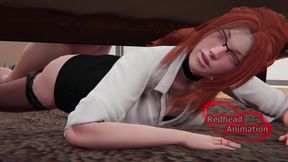 Step Mom Stuck and Fucked Under the Bed